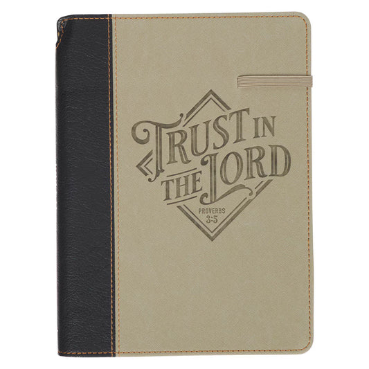 Journal con elástico "Trust"