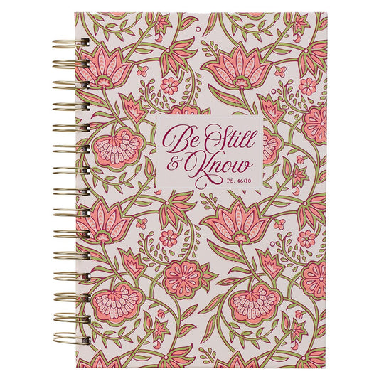 Libreta "Be still & know"