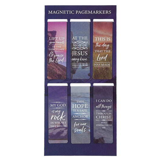 Separadores Magnéticos de Libro "Lift up your hands"
