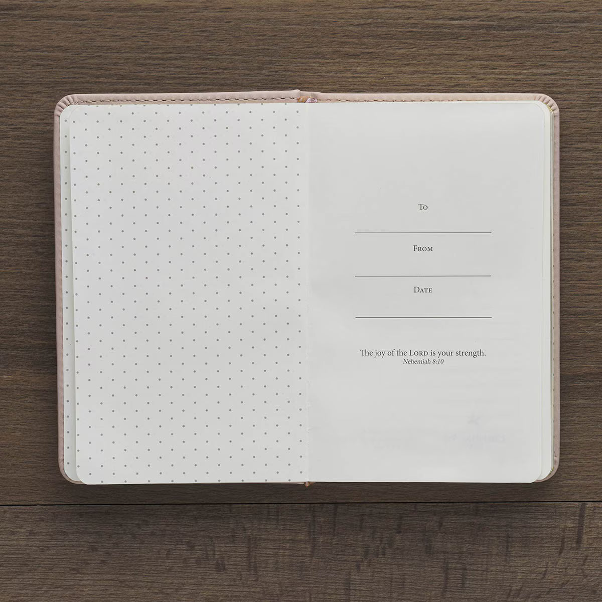 Journal con elástico "Trust"