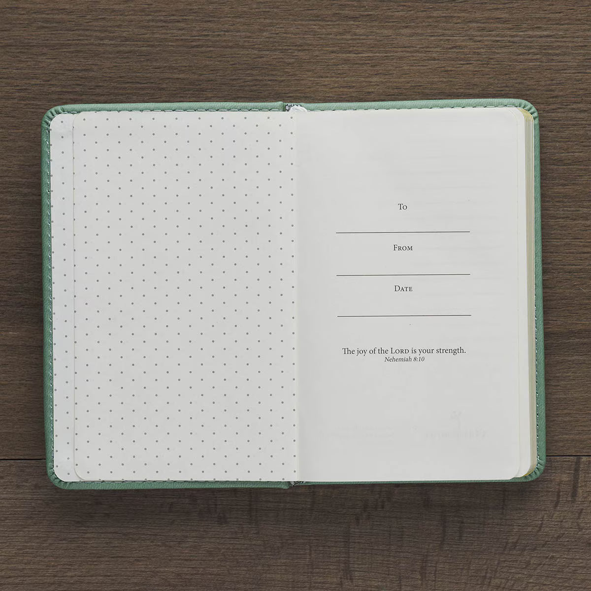 Journal con elástico "Faith"