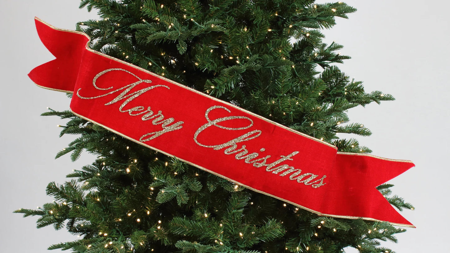 Banner Merry Christmas 6"x48"