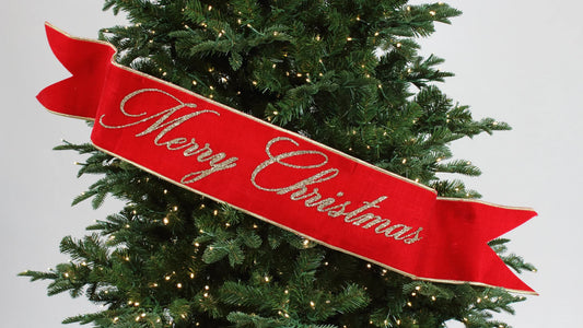 Banner Merry Christmas 6"x48"
