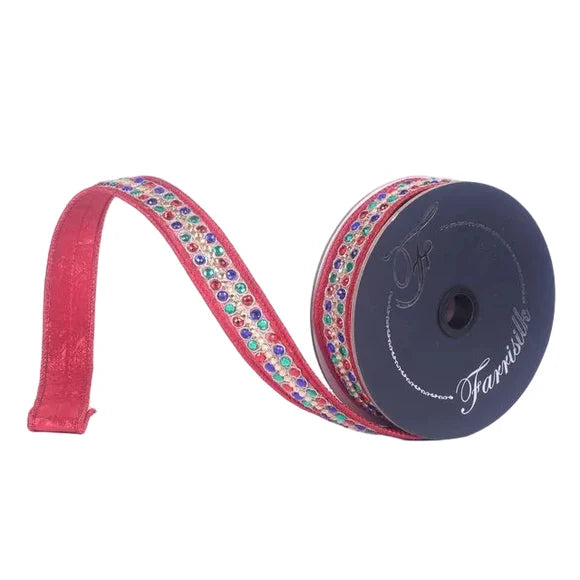 Listón Gemas Cascanueces 1"x5yd