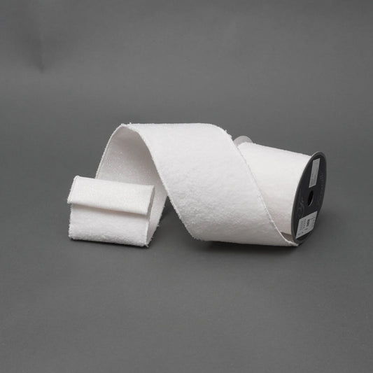 Listón Teddy Blanco 4"x10yd