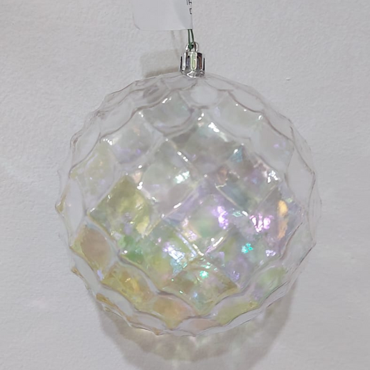 Esfera Iridescente Diamante 5"