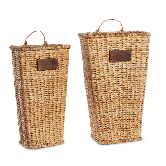 Set de 2 Canastas de Pared 21"