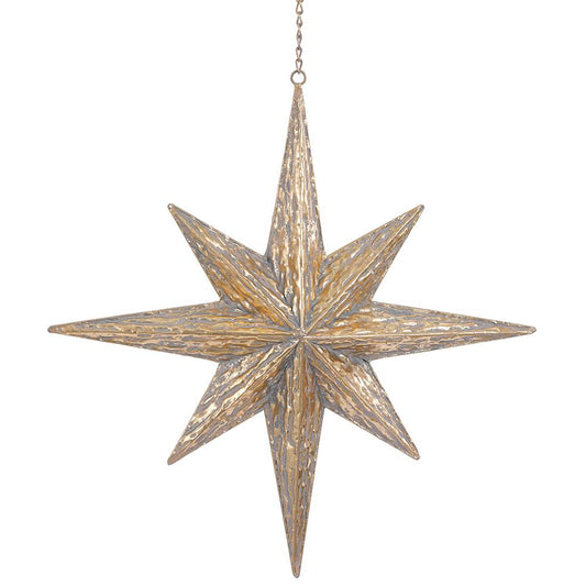 Estrella Dorado Antiguo 20.5"