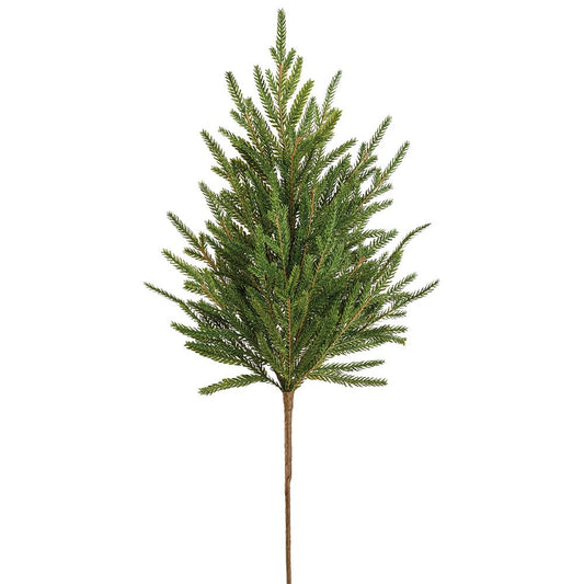 Rama de Ciprés Soft PE Verde 28"