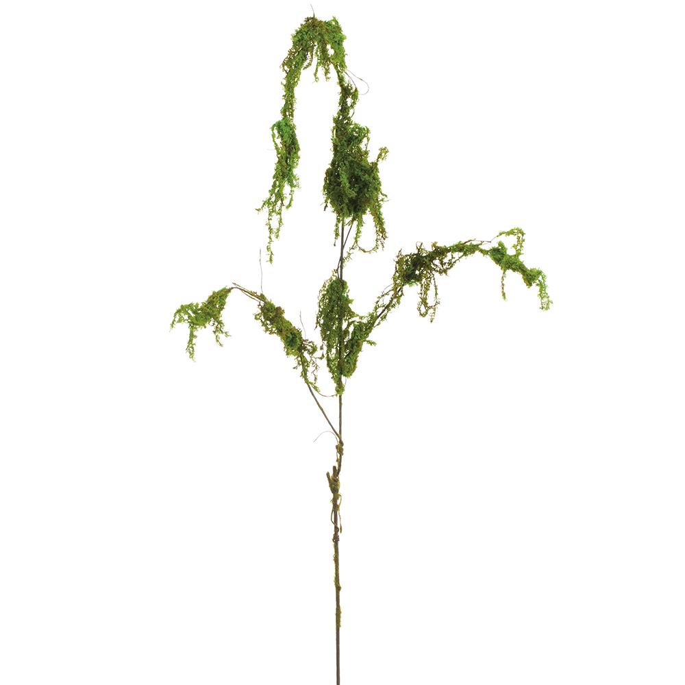 Tronco Colgante con Musgo 55"