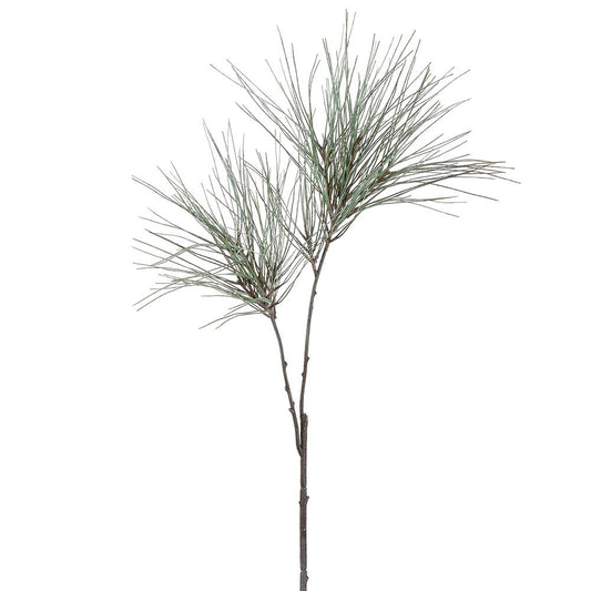 Ramo de Pino de Agujas Largas Gris/Verde 27"