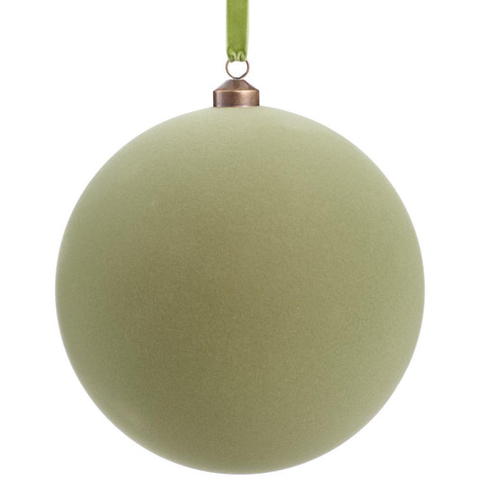Esfera Decorativa Terciopelo Jade 8"