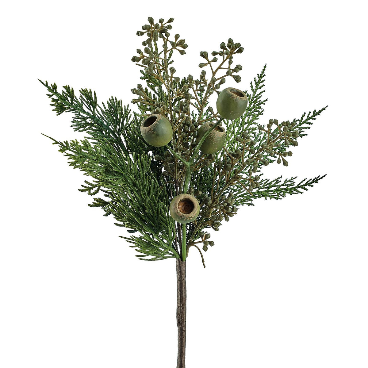 Pick de Eucalipto, Semillas y Pino Verde 15"