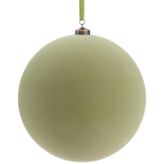 Esfera Decorativa Escarchada Jade 12"