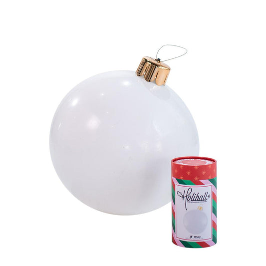 Esfera Inflable Blanca 18"