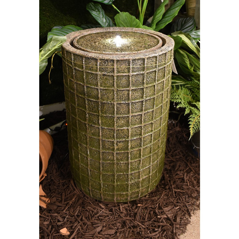 Fuente Cilíndrica 24.5"