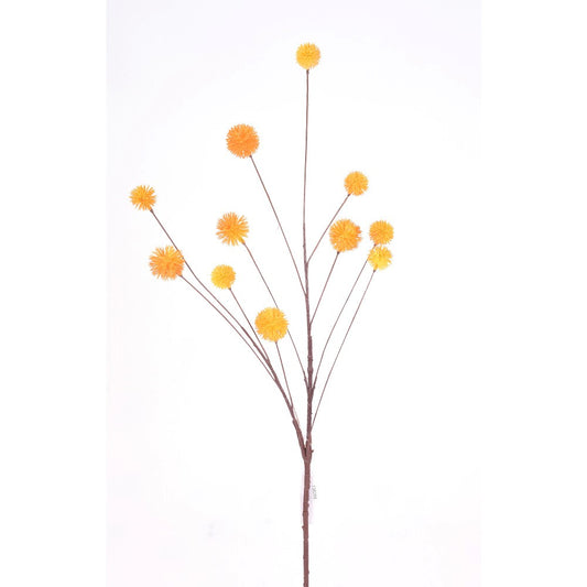 Pompones Amarillos en Vara