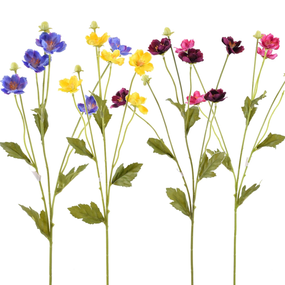 Flor Cosmos Fucsia