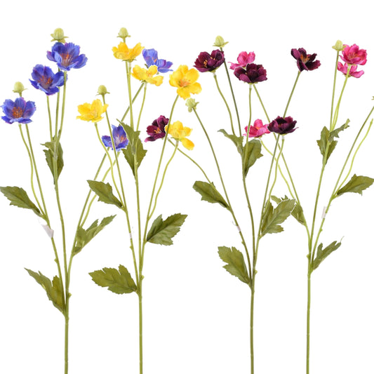 Flor Cosmos Fucsia