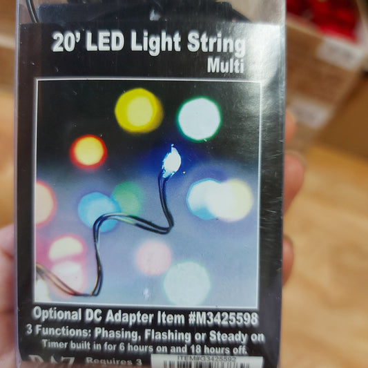 Alambre Focos Colores