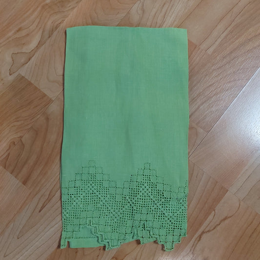 Servilleta de lino verde