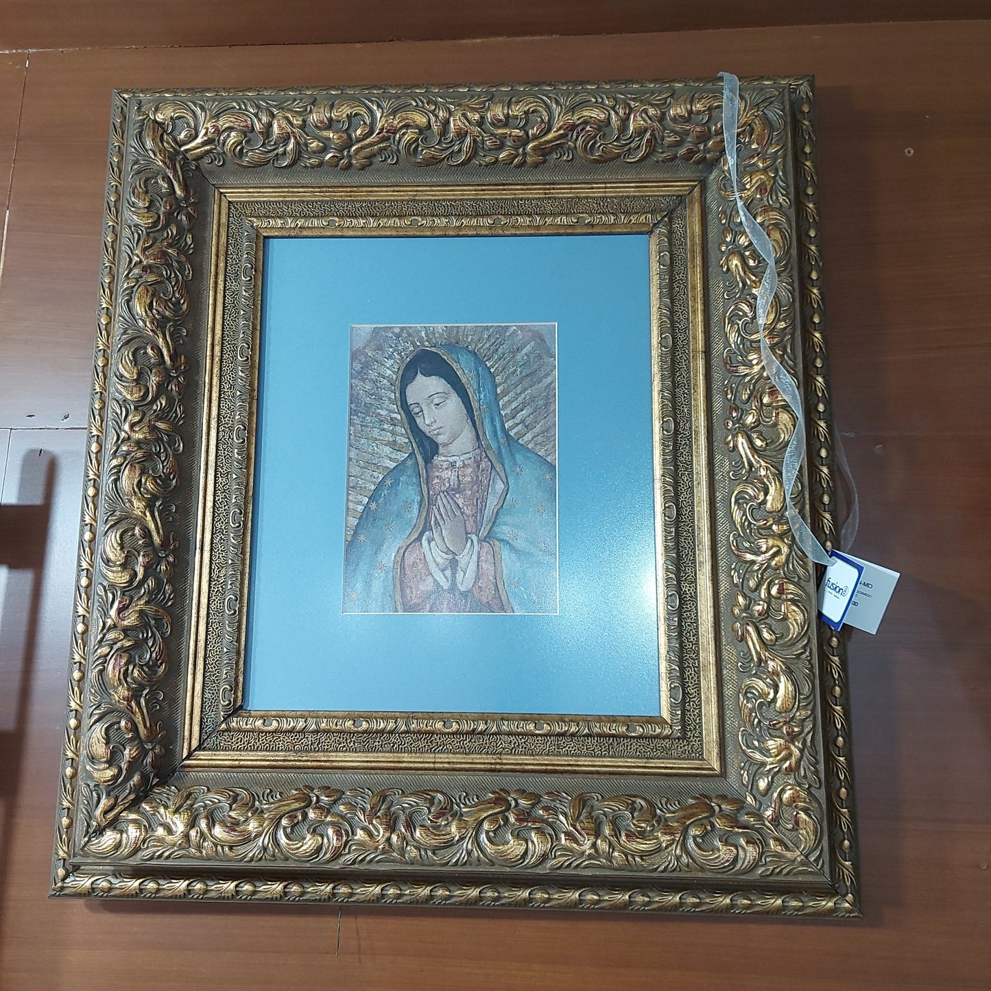 Virgen de Guadalupe en Marco Barroco