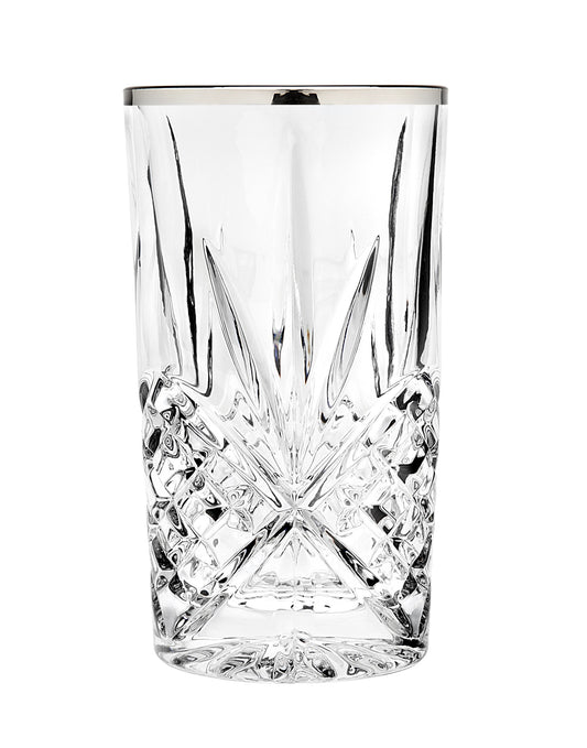 Vasos Dublin Highball Platinum S/4