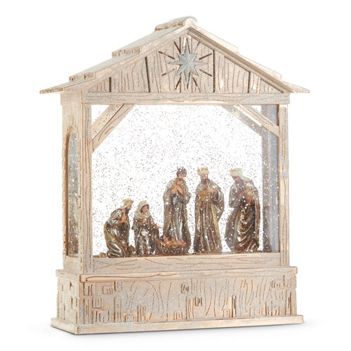 Caja de Nieve Nacimiento 10"