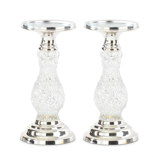 Candelabros Water Spinning LED S/2