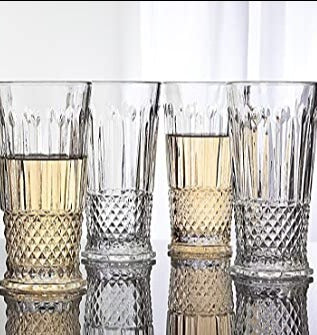 Set 6/ Vaso Crystal 10 oz