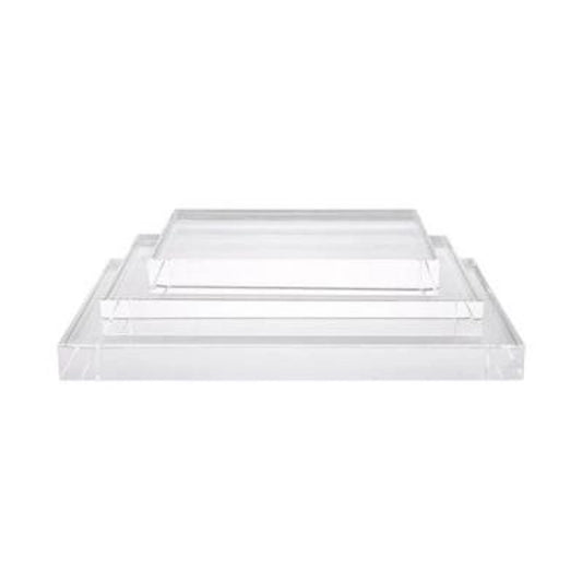 Base Rectangular de Grueso Acrílico