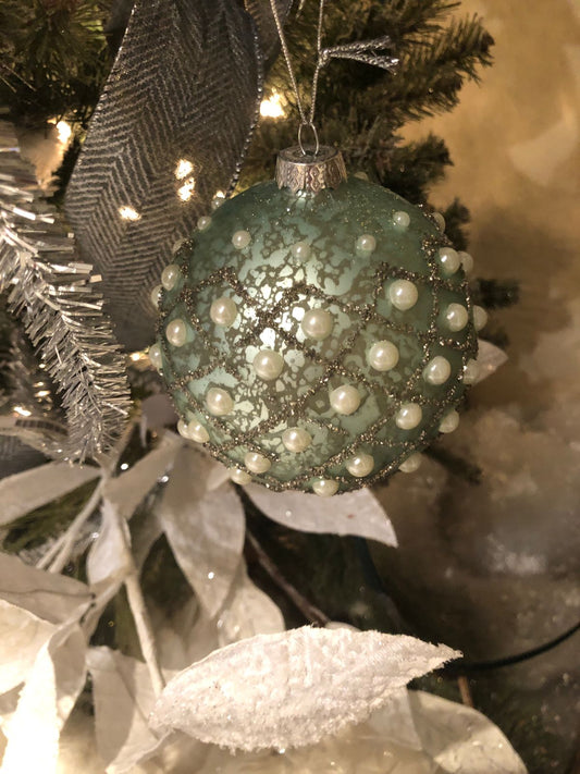 Esfera Turqueza Perlas
