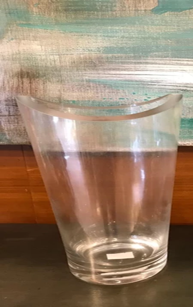 FLORERO DE CRISTAL
