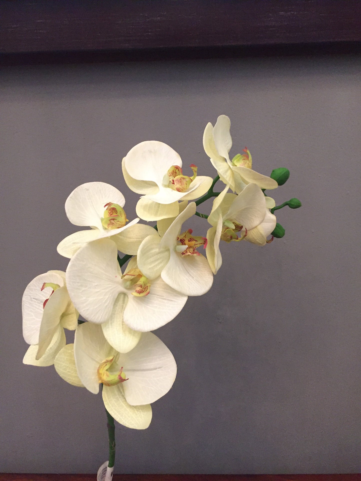 Flor artificial tipo orquidea