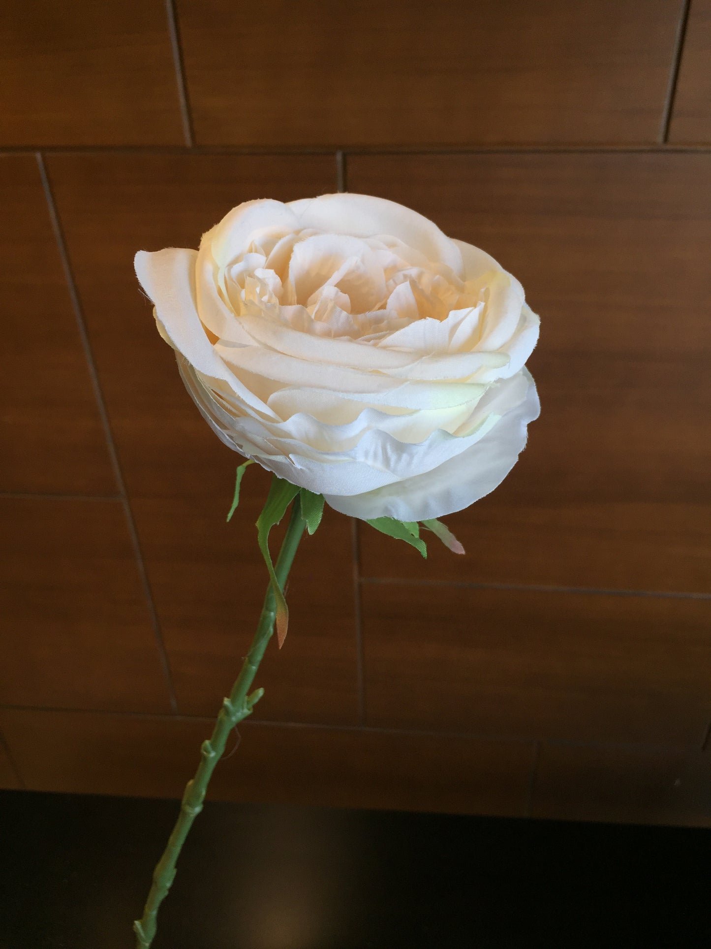 Flor artificial tipo Rosa de Jardín (por pieza)