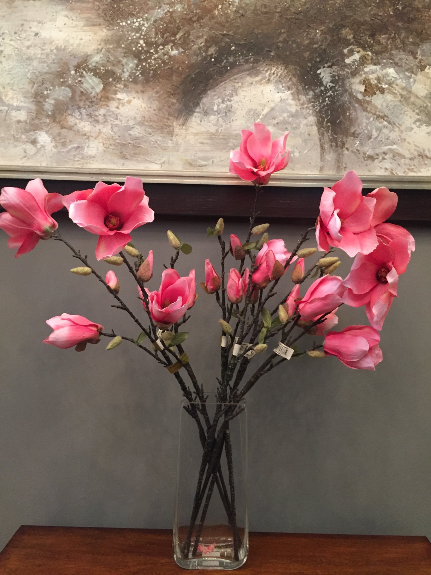 Flor artificial tipo Magnolia (por pieza)