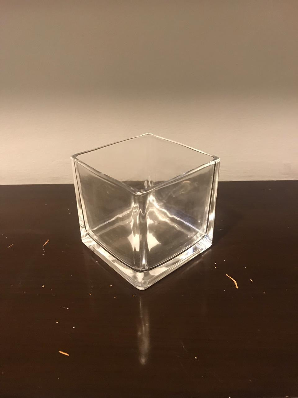 Bowl cuadrado de cristal (por pieza)