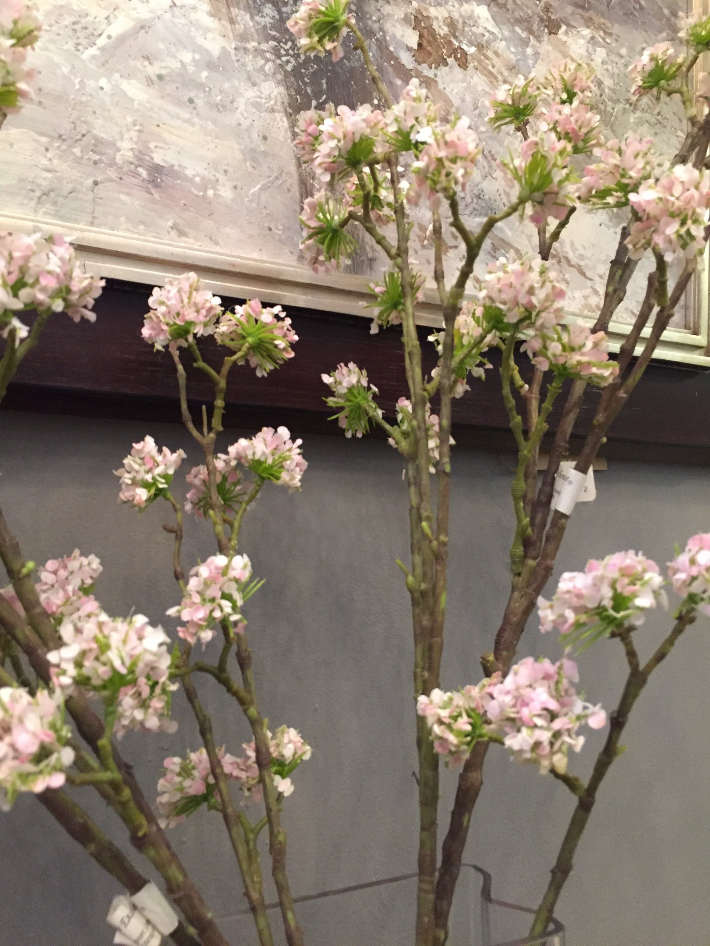 Flor artificial tipo Viburnum Branch (por pieza)
